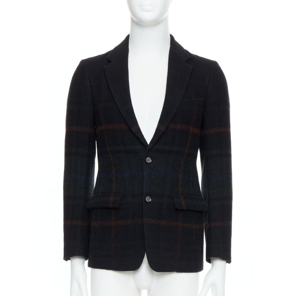 Tomorrowland Tartan Wool Blazer